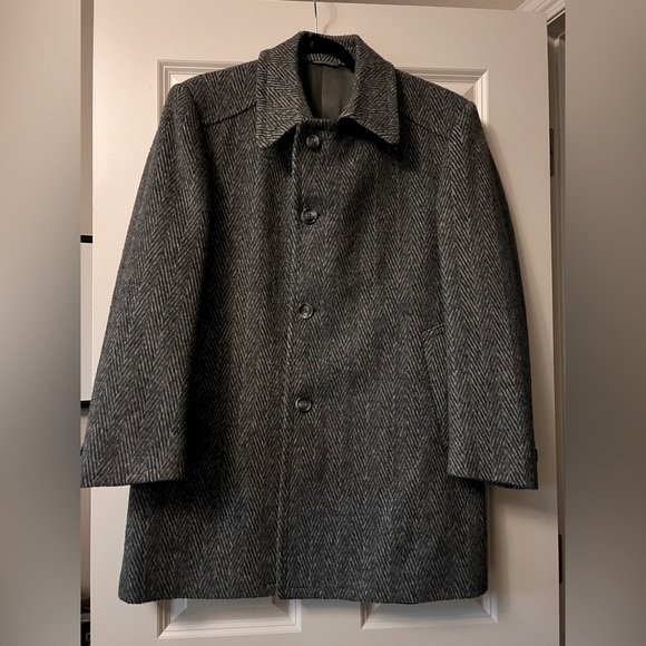 Alain De Ramezay Wool Coat- XL - Picture 2 of 9